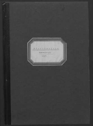 Mittelstadt-Reicheneck: Pfarrbericht 1947