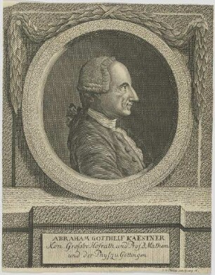 Bildnis des Abraham Gotthelf Kaestner