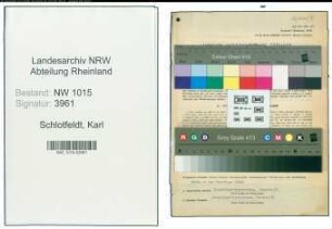 Entnazifizierung Karl Schlotfeldt , geb. 18.11.1899 (Amtsgerichtsrat)
