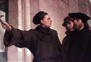 Luthers Anschlag der 95 Thesen