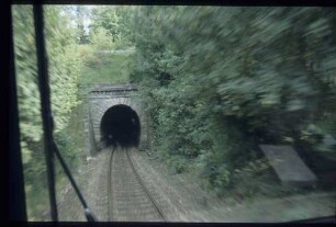 Tunnel in km 86+370 zwischen Sigmaringendorf und Scheer