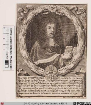Bildnis Johann Christoph Schambogen