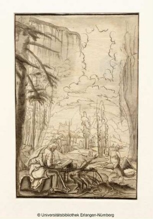 Der Evangelist Johannes auf Patmos