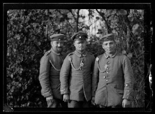 Der Regiments-Telefonstab in Maurepas (Dep. Somme, Frankreich)