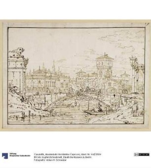 Idealvedute / Architektur-Capriccio