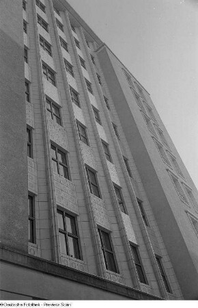 Fassade eines Neubaus