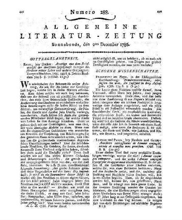 Der Vater muss, oder So - Jawohl - Hm! das wohl! das wäre! Ein Original-Lustspiel in 2 Aufzügen. Neustadt a. d. Aisch, Leipzig: Riedel 1787
