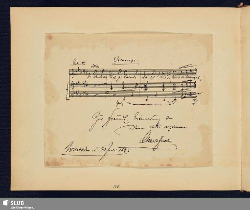 Fuchs, Albert; 1893 [Noten- und Texteintrag]