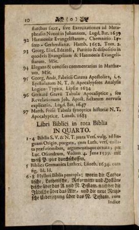 10-45, In Quarto.