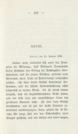 XXVIII. [Die Leichenfeier Napoleon's]
