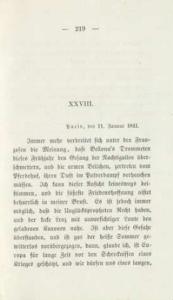 XXVIII. [Die Leichenfeier Napoleon's]