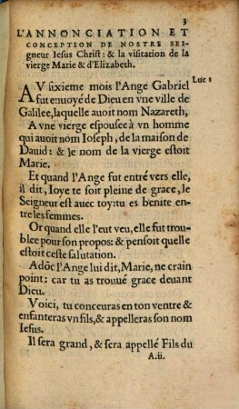 Du vray usage de la salutation faite par l'ange à la vierge Marie