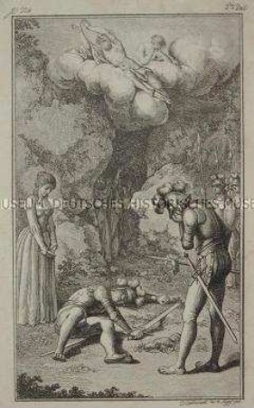 Drittes Blatt zu Ewald's Balder's Tod