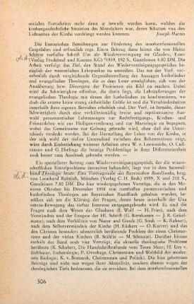506-507 [Rezension] Theologie heute