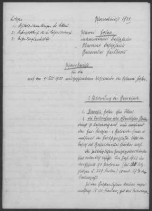 Hofen (Bönnigheim): Pfarrbericht 1933