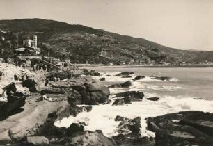 San Remo. Felsenküste