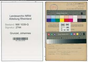 Entnazifizierung Johannes Gruzel , geb. 15.07.1892 (Lehrer)