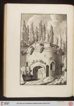 Le Temple de Romulus bâti au pié du Mont Palatin