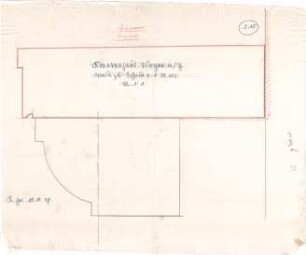 Billing, Hermann; Singen; Krankenhaus - Schnitt (Detail)