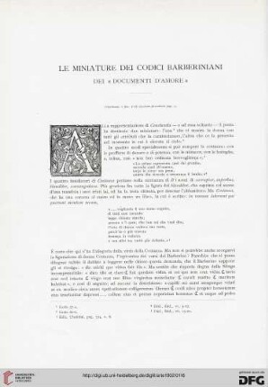 5: Le miniature dei codici Barberiniani dei "documenti d'amore", [2]