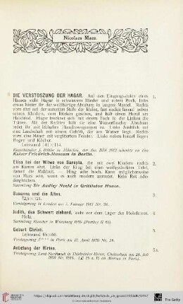 [Verzeichnis der Werke von Maes]