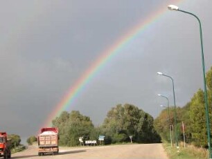 Regenbogen bei Selinunt