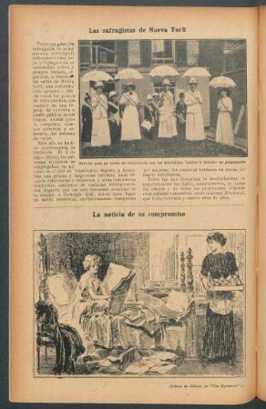 La noticia de su compromiso