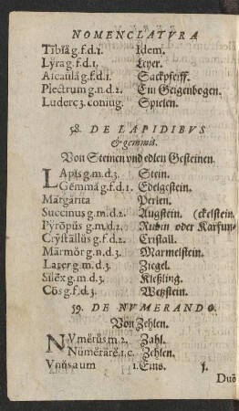 58. De Lapidibus & gemmis.