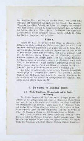 I. Die Bildung der hellenischen Staaten