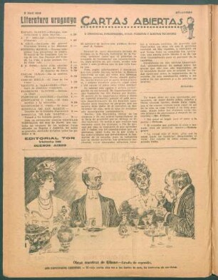 Cartas abiertas : A eminencias, funcionarios, otras personas y algunas nulidades