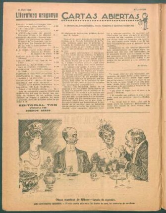 Cartas abiertas : A eminencias, funcionarios, otras personas y algunas nulidades
