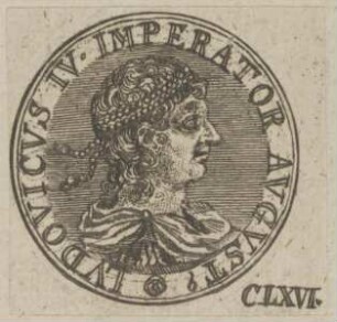 Bildnis von Lvdovicvs IV., König von Frankreich
