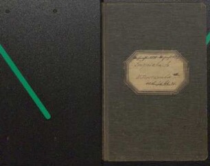 Zeugnisbuch Untersekunda Weihnachten 1899 - Weihnachten 1908