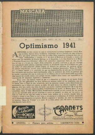 Optimismo 1941