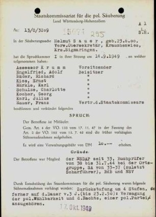 Sauer, Helmut