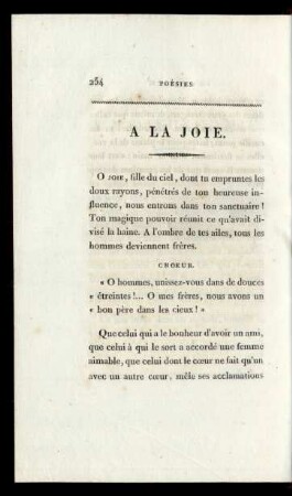 A La Joie.