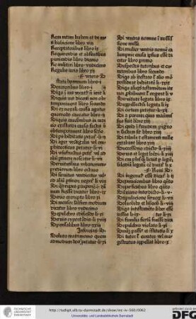 [S]tatu hominum, libro i.