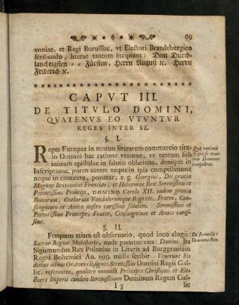 69-81, Caput III