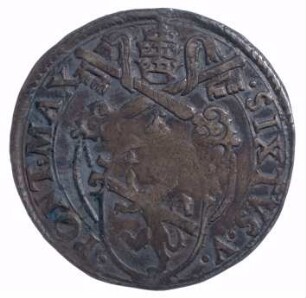 Münze, Teston, 1585 - 1590