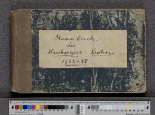 Stammbuch des Franciscus Krohn (1782-1812)
