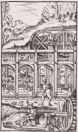 Agricola, Bergbau, Mittelalter, Aufbereitung