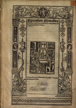 Speculum Monastice disciplinae Clarissimi, doctissimi, & religiossimi viri Hugonis de Sancto Victore