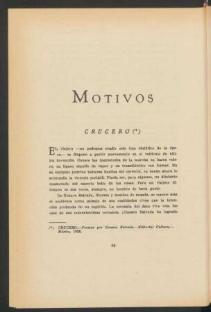 Motivos