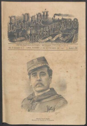 [Retrato de] General Julio F. Sarría : Ministro de Guerra de Venezuela