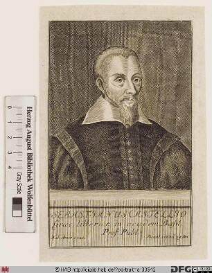 Bildnis Sebastian Castellio (eig. Sébastien Chastellion od. Châtellion)