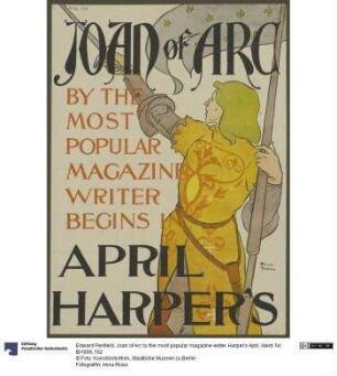Joan of Arc by the most popular magazine writer. Harper's April