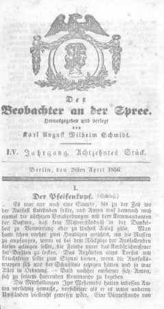 18. Stück, 28. April 1856