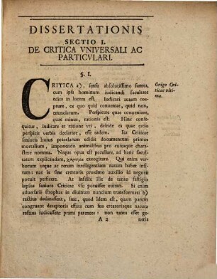 Criticam katholikēn, seu universalem, eiusque in theologia morali usum singularem
