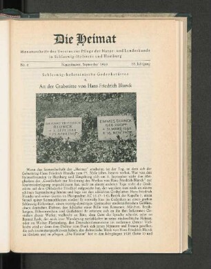 Nr. 9 Neumünster, September 1963 70. Jahrgang