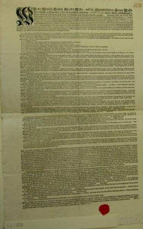 Verordnung der Reichsritterschaft in Schwaben, Kanton Kraichgau, gegen "Jauner-, Zigeuner- u. Diebs-Gesind"